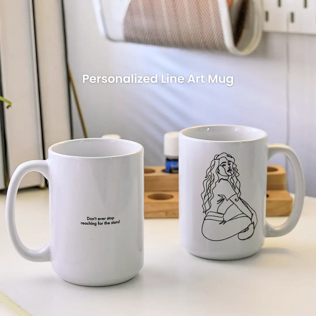 Line Art Mug