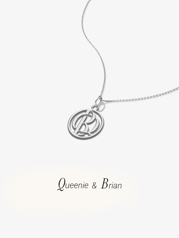 Entwine Initial Necklace