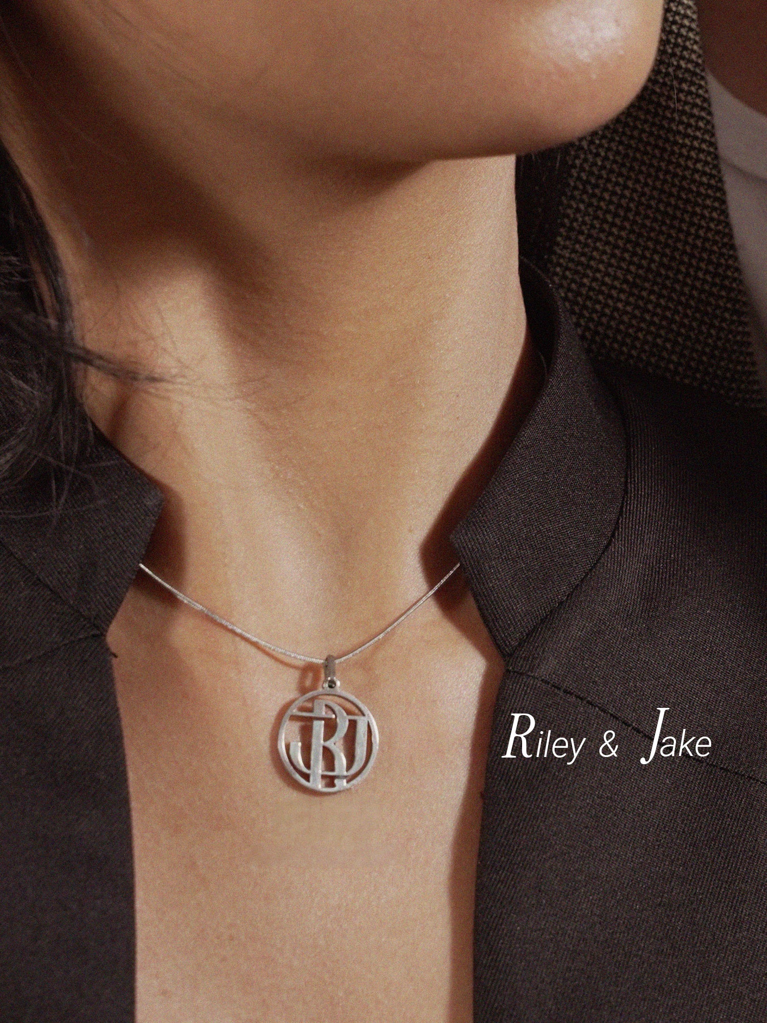 Entwine Initial Necklace