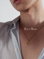 18k Gold Entwine Necklace