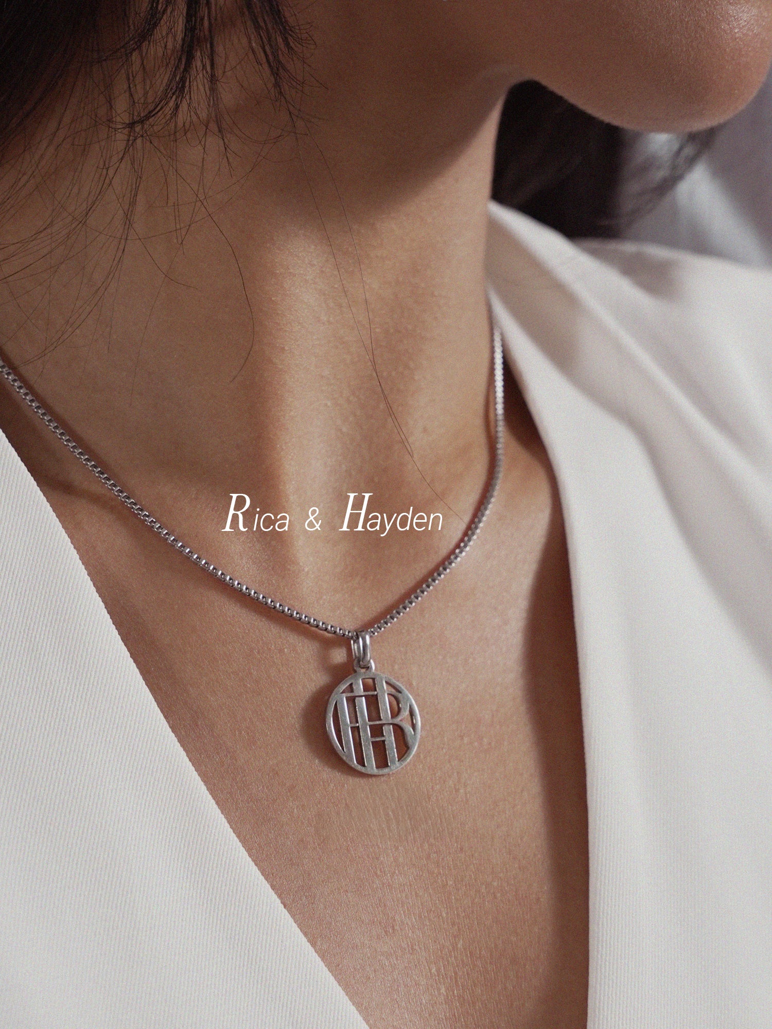 Entwine Initial Necklace