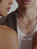 18k Gold Entwine Necklace