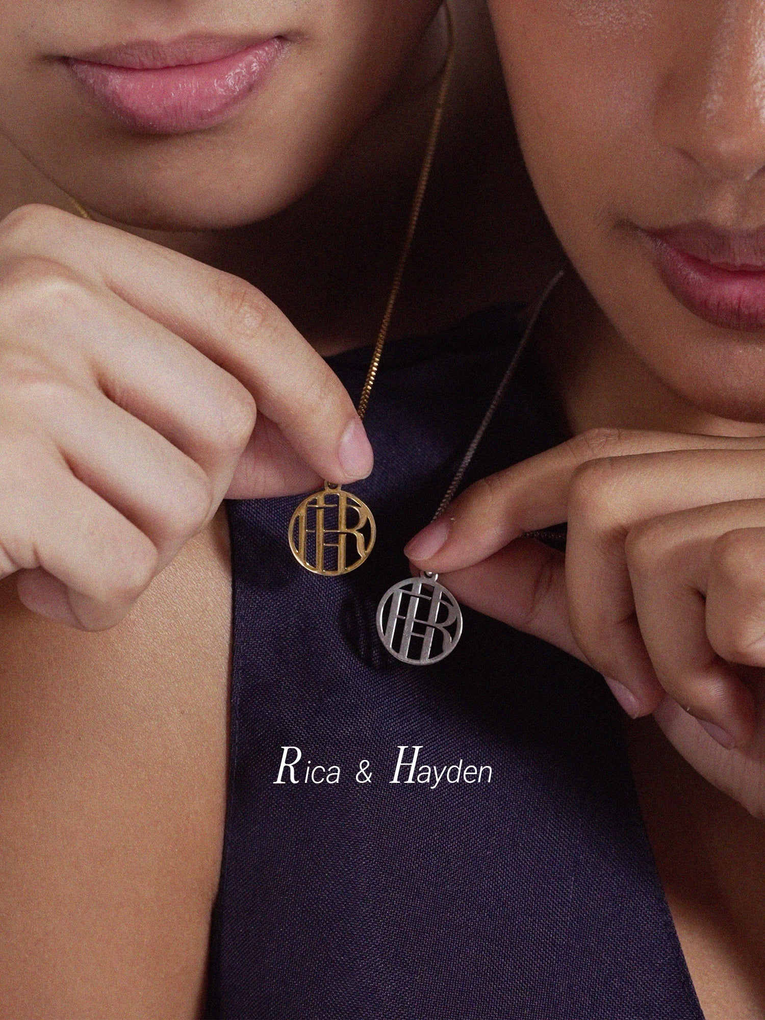 Entwine Initial Necklace