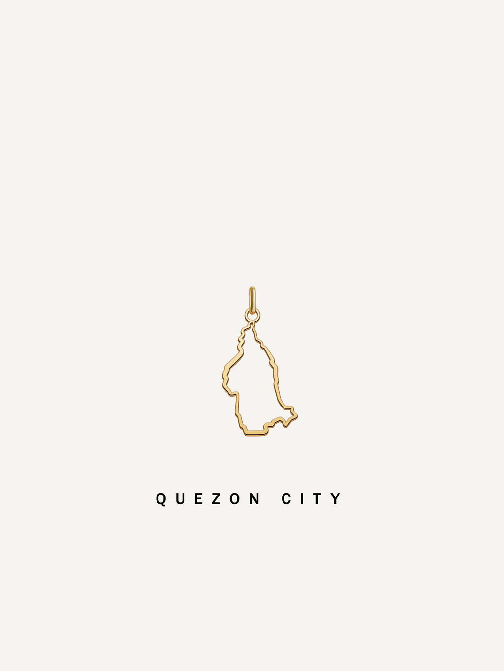 18k Gold Hometown Pendant