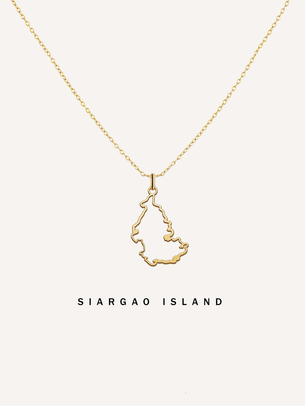 18k Gold Hometown Necklace