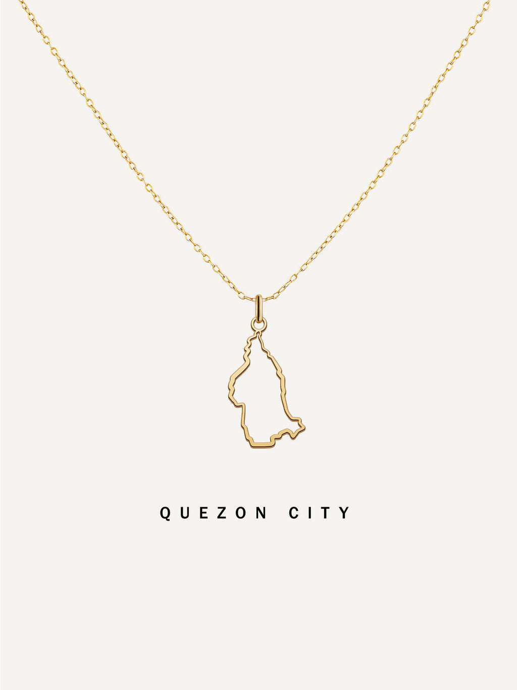 18k Gold Hometown Necklace