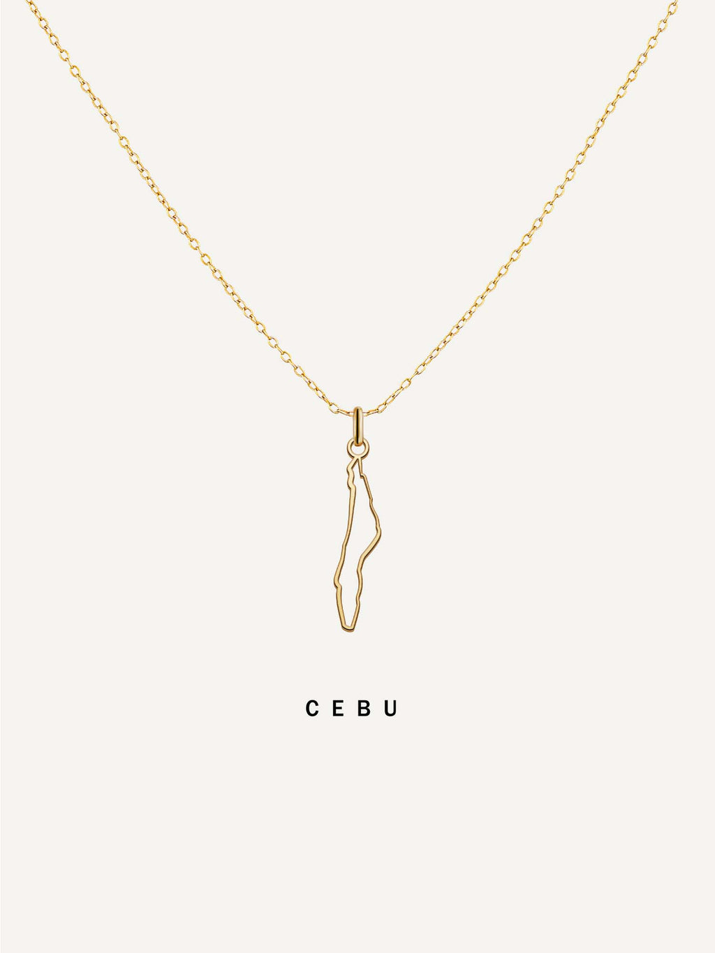18k Gold Hometown Necklace