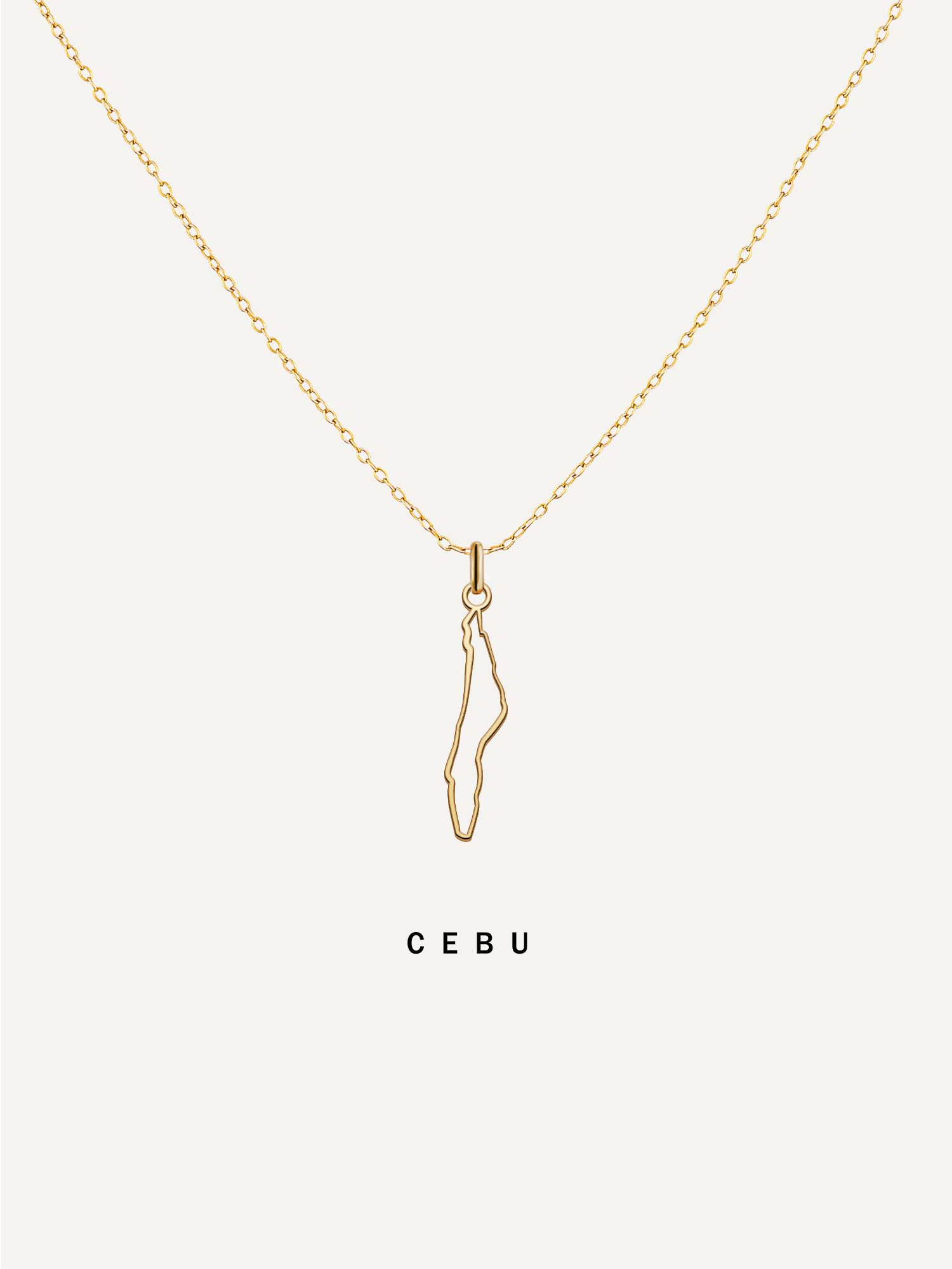 18k Gold Hometown Necklace