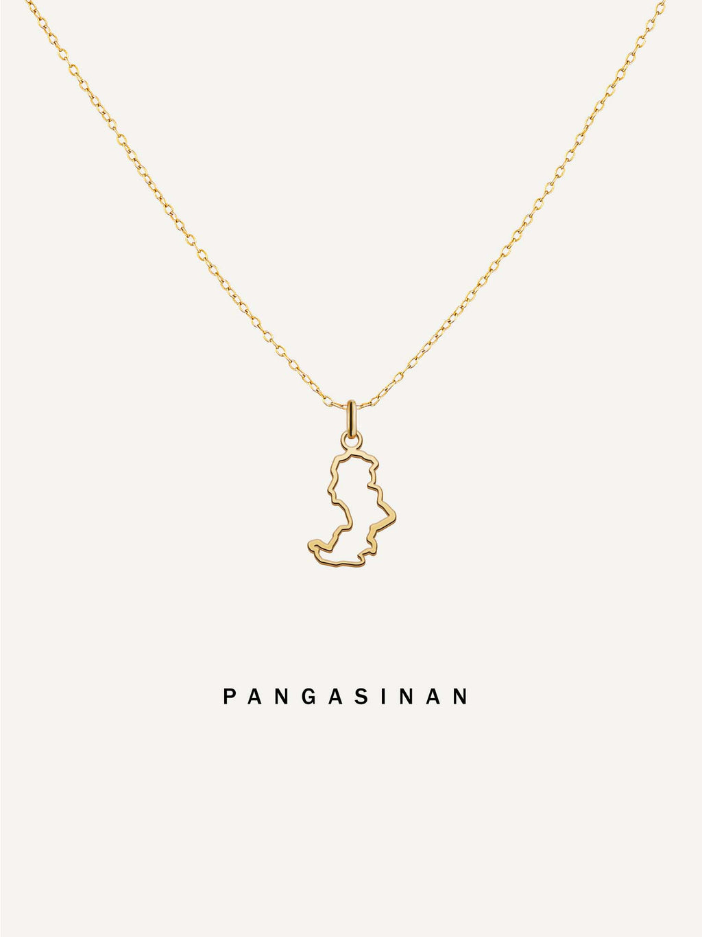 18k Gold Hometown Necklace