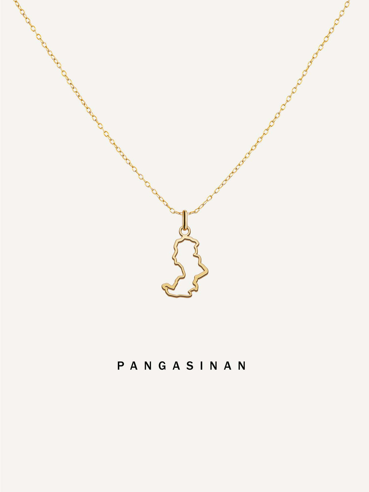 18k Gold Hometown Necklace