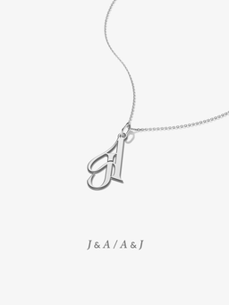 Entwine Signature: Two Initials Necklace