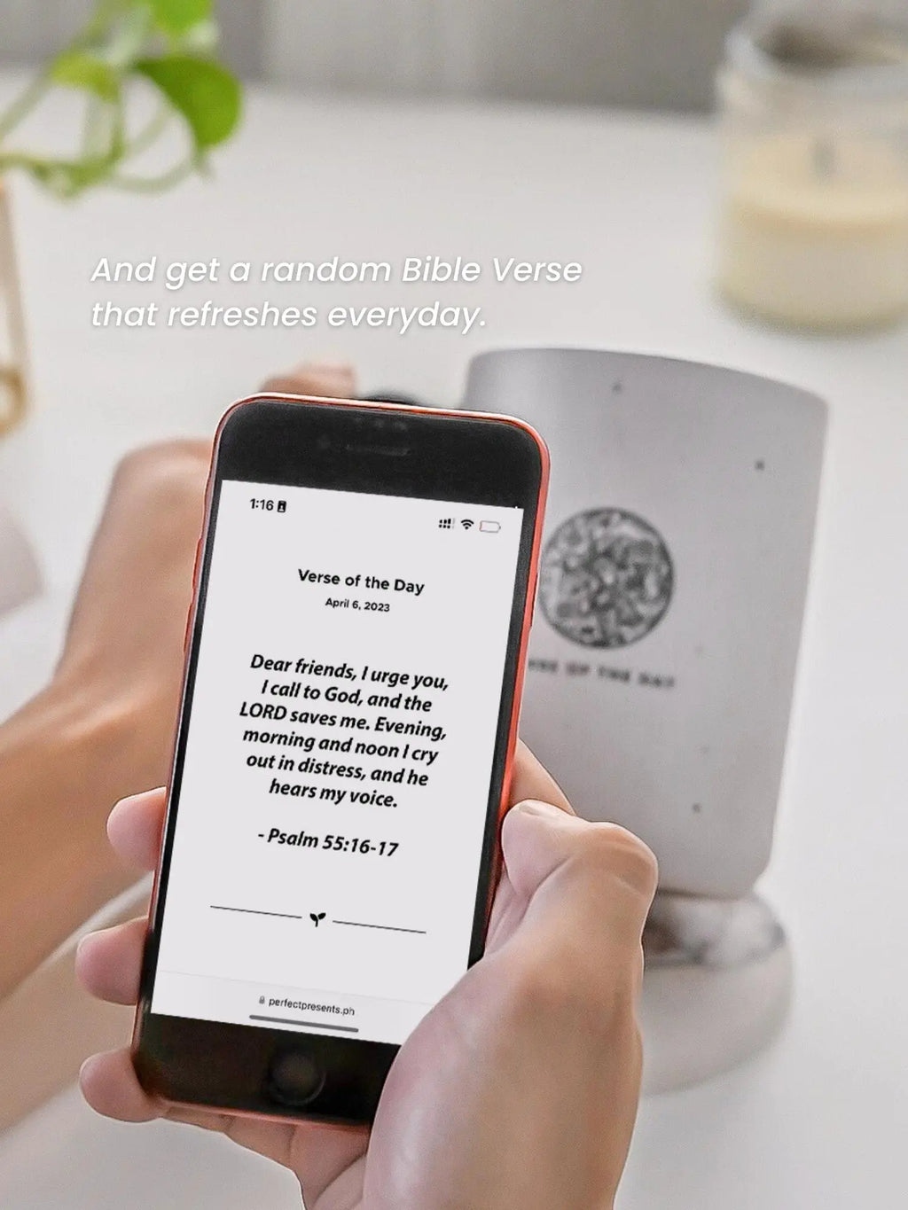 Daily Bible Verse Mug