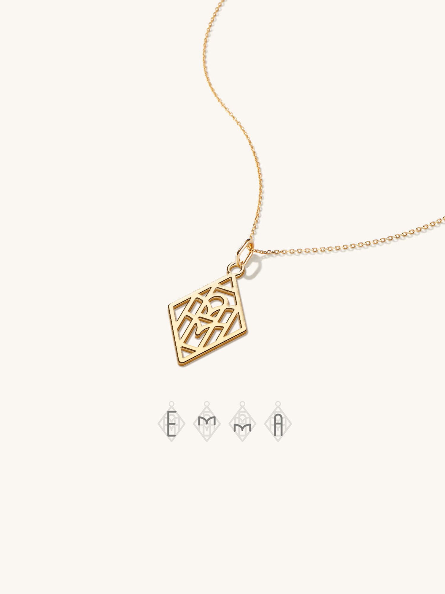 Monogram Necklace
