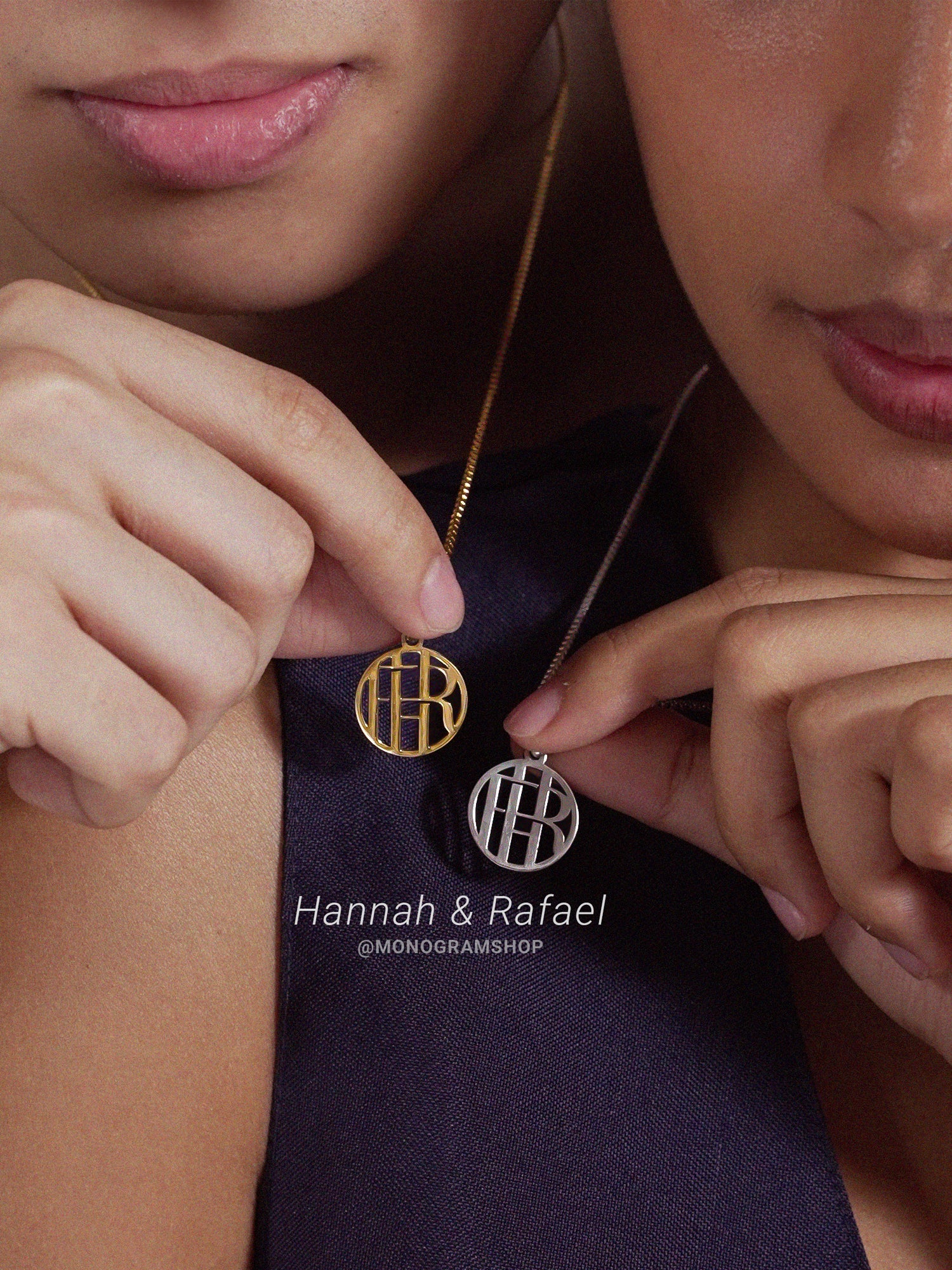 Entwine Initial Necklace