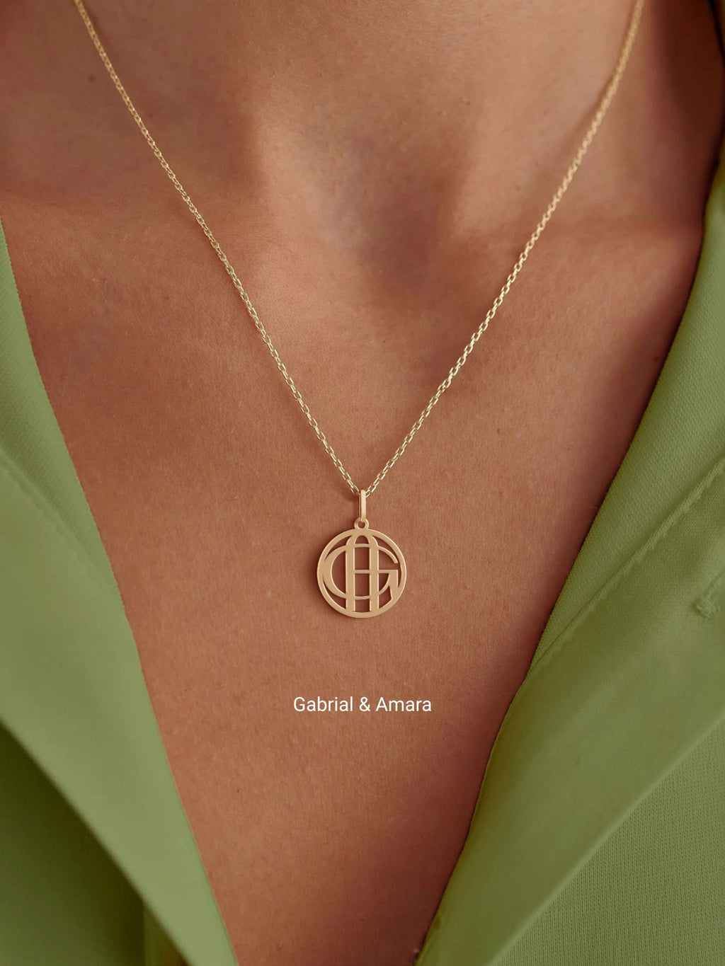 Entwine Initial Necklace