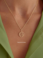 Entwine Initial Necklace