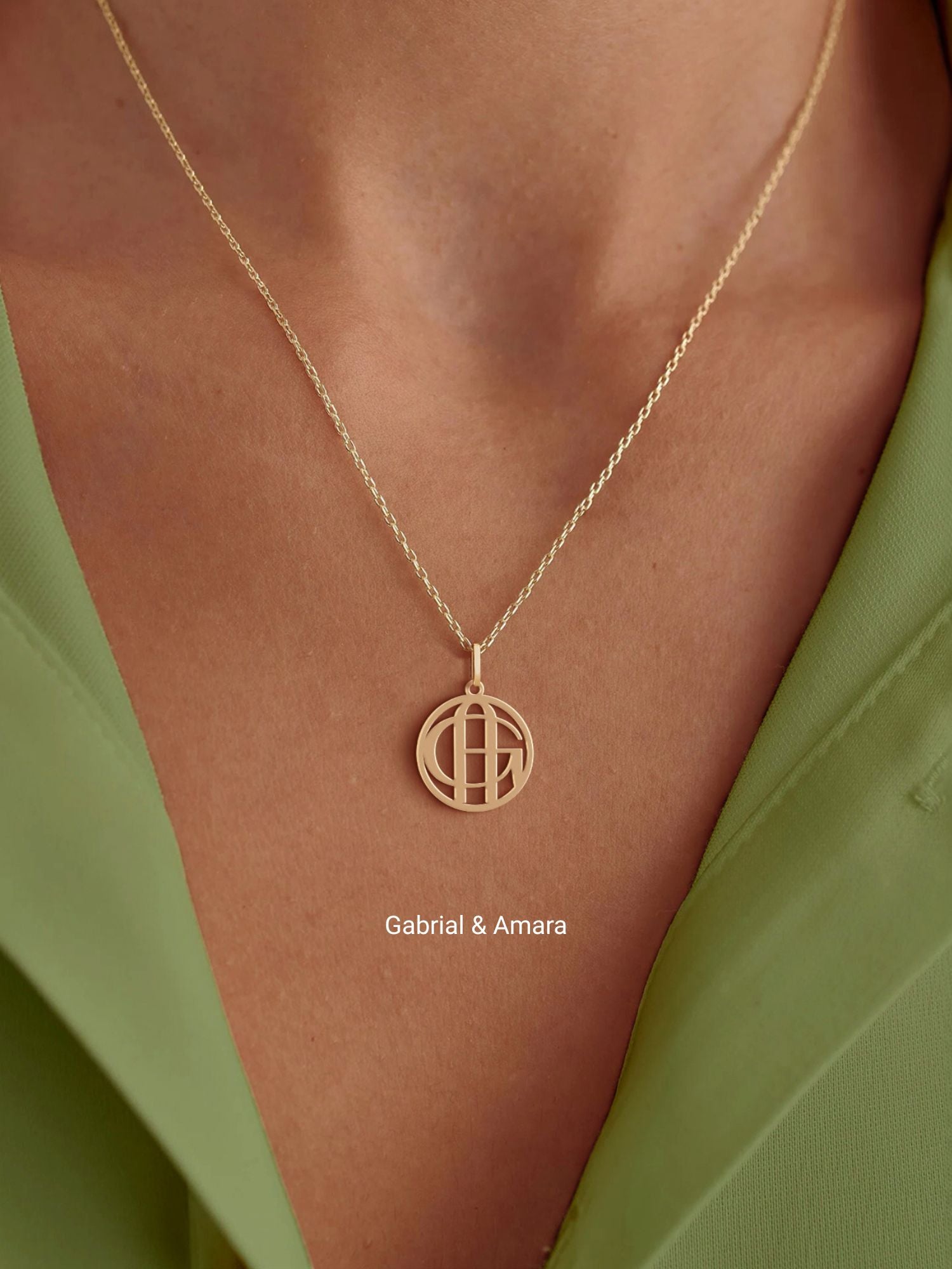 Entwine Initial Necklace