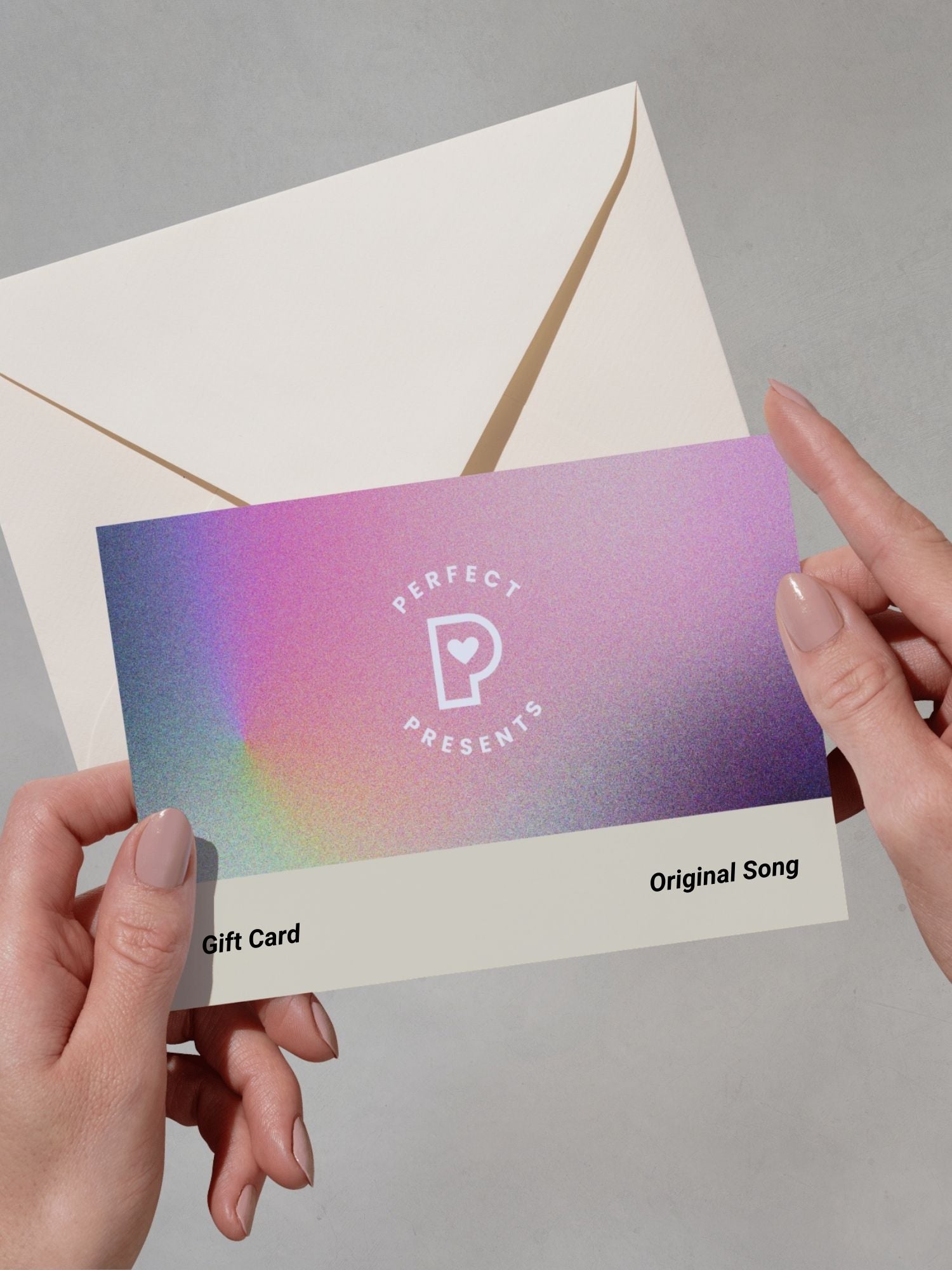 Personalized Song Gift Card