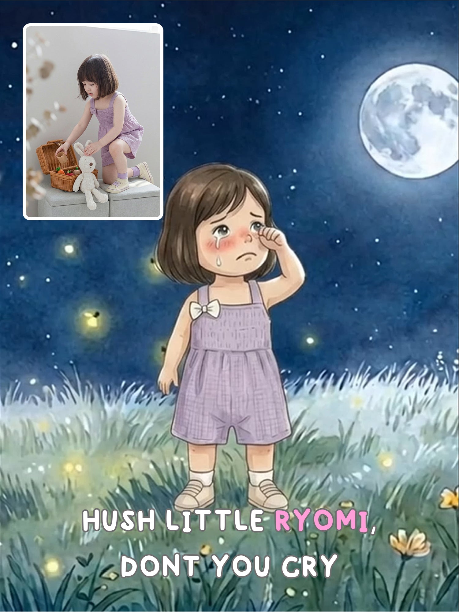 Hush Little Baby - Personalized Lullaby Song Animation