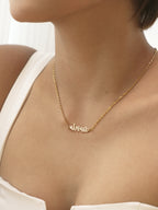 Love Mom Ambigram Necklace