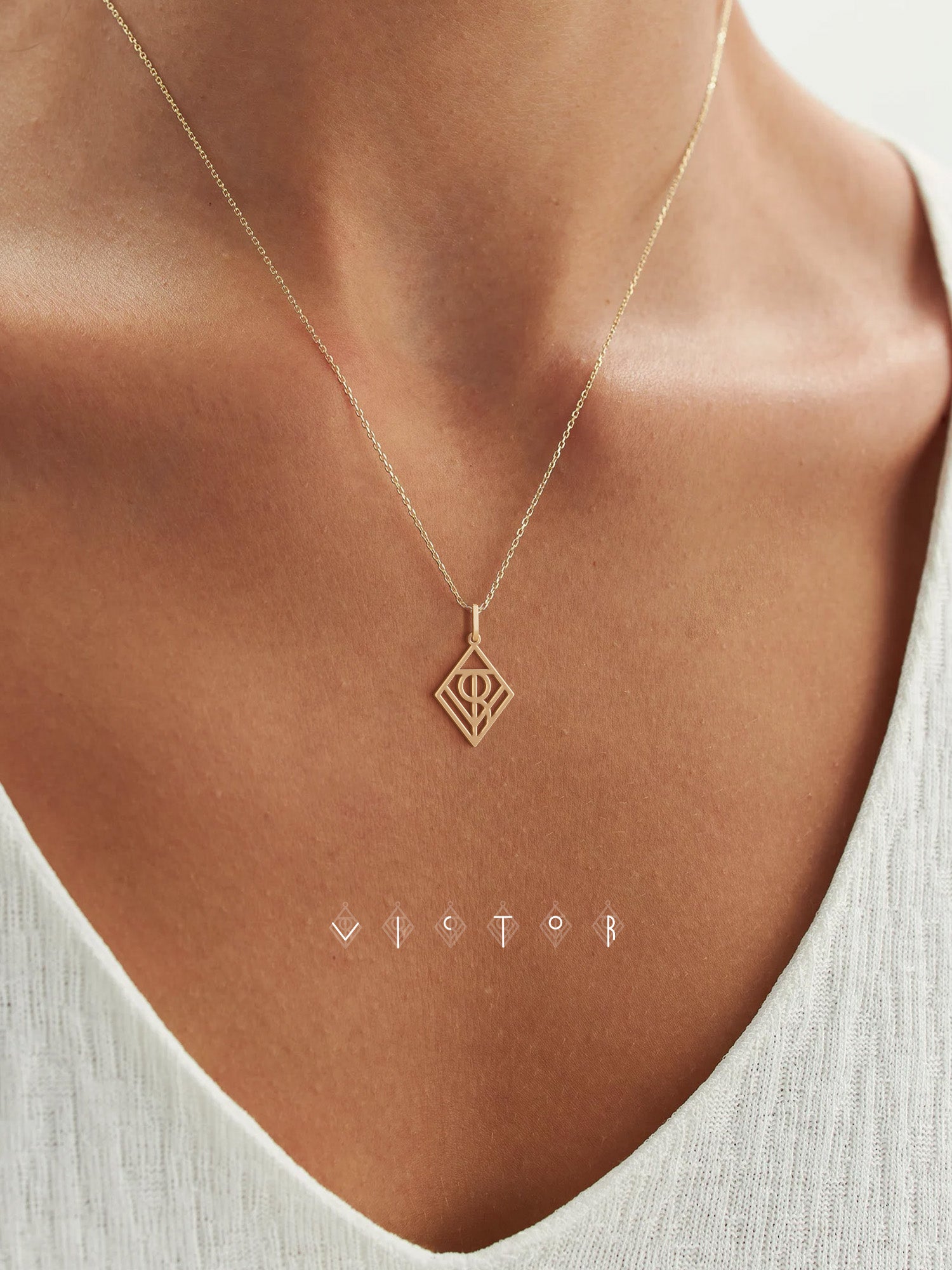 Monogram Necklace