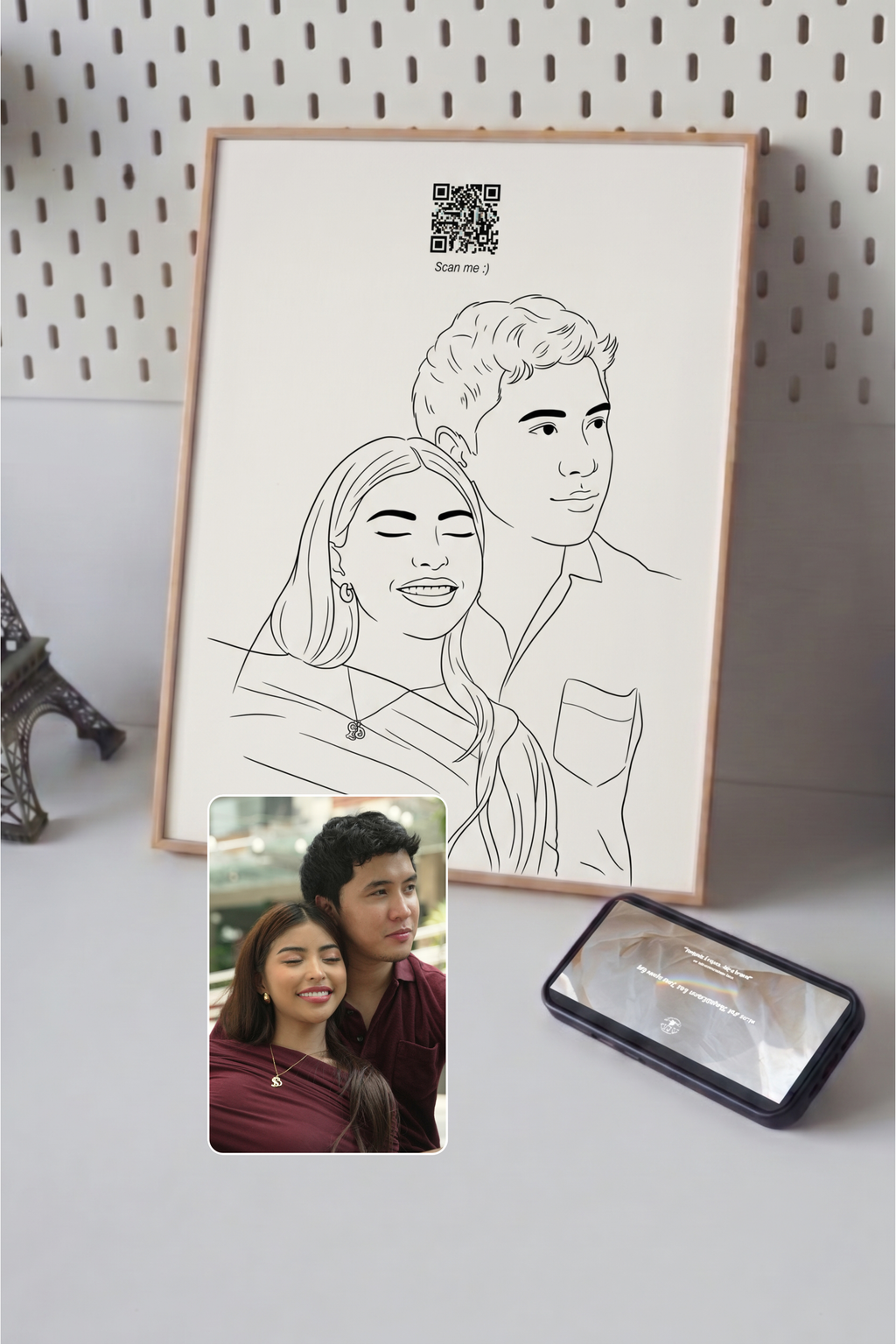 Original Song + Vector Art Portrait Frame Bundle