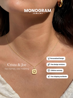 Entwine Core: Two Initials Necklace