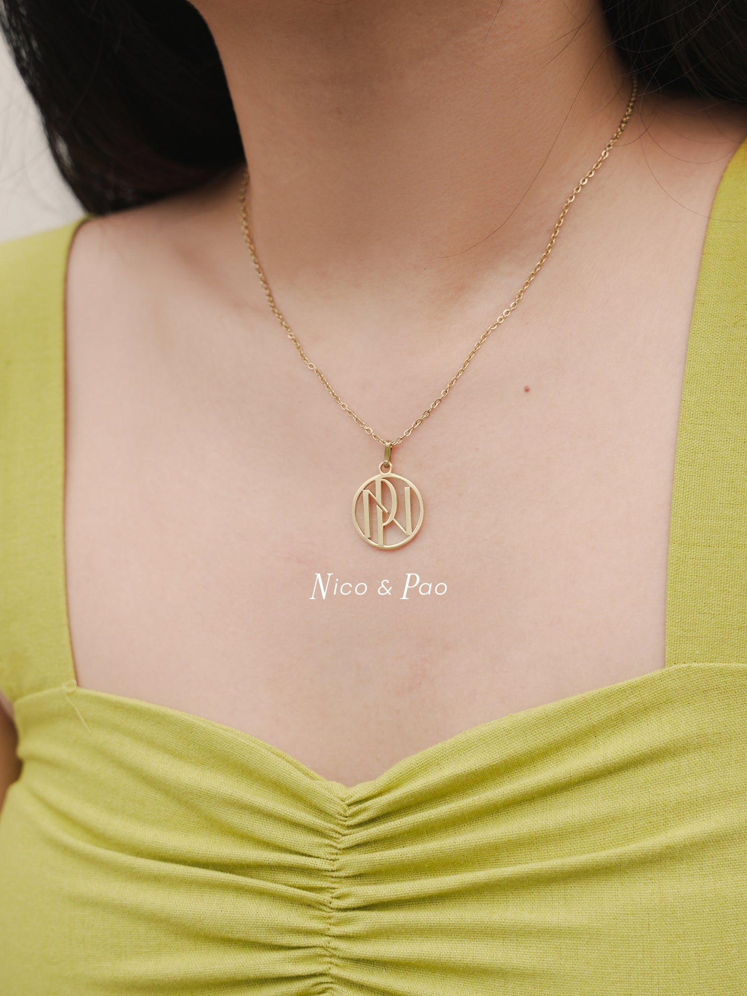 Entwine Initial Necklace