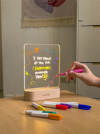 Extra Blank Glass & Pens for Vector Lamp