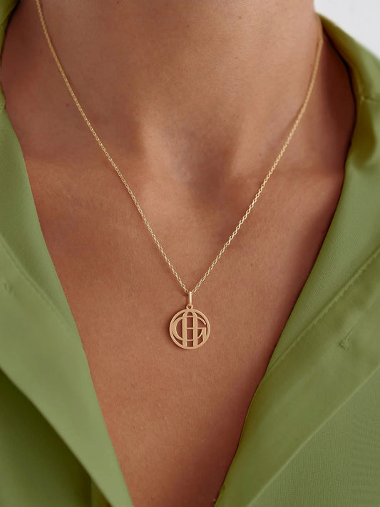 Entwine Initial Necklace