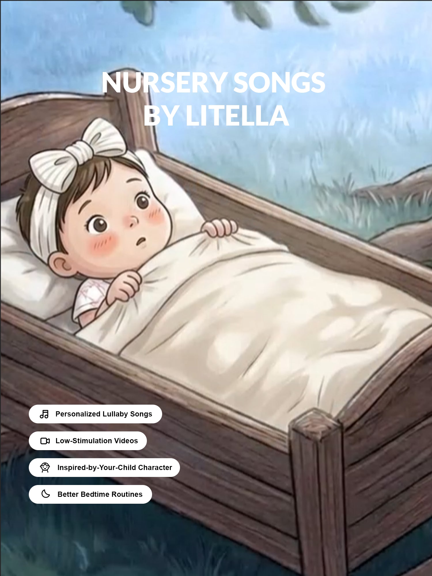 Rock-a-bye Baby - Personalized Lullaby Song Animation