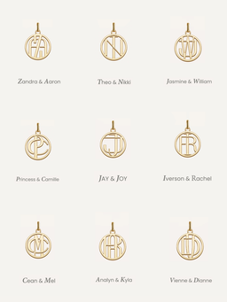 Entwine Initial Necklace