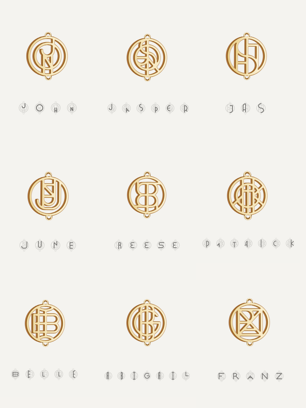 Monogram Bracelet