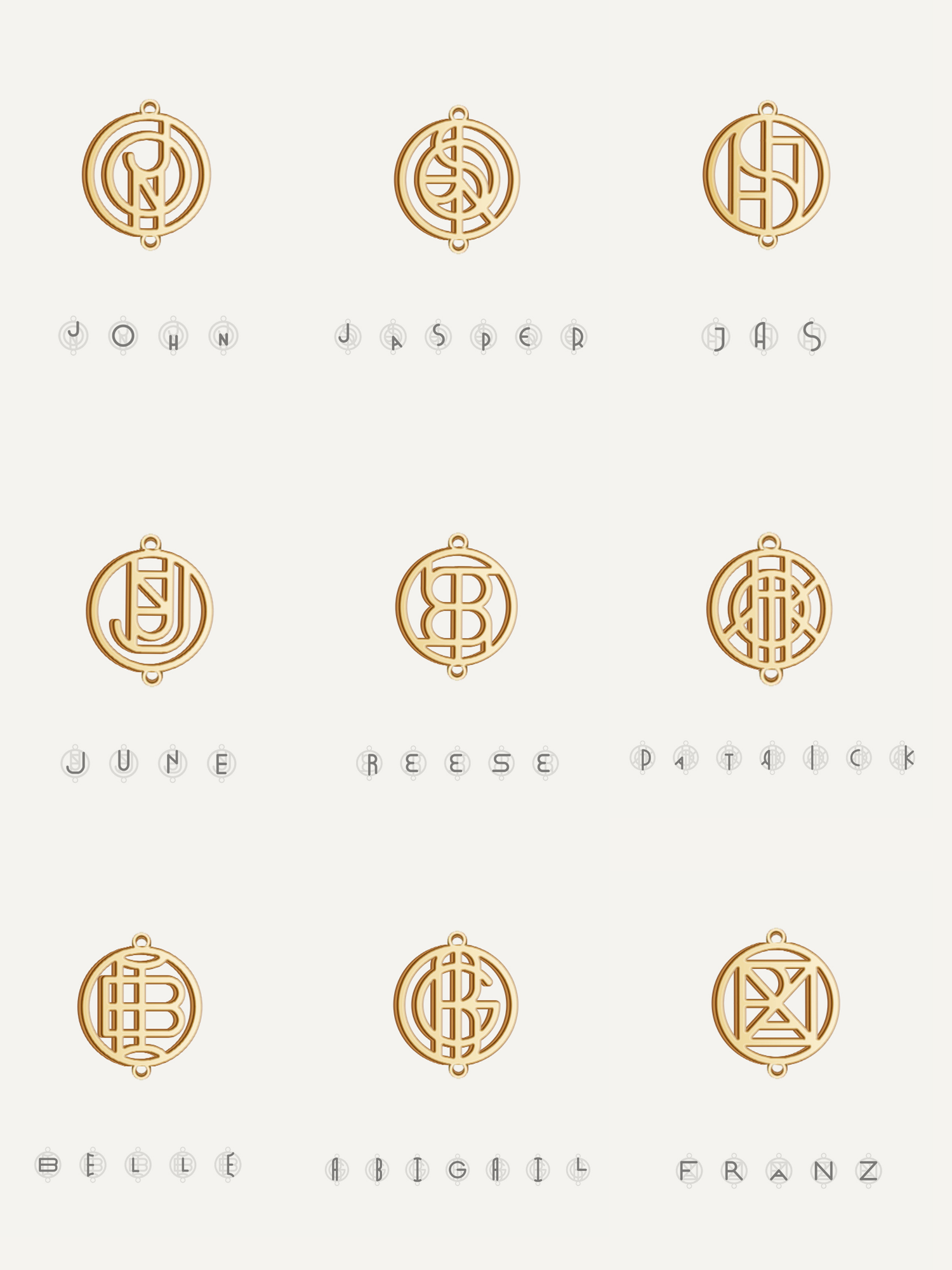 Monogram Bracelet
