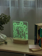 Multicolored Vector Lamp