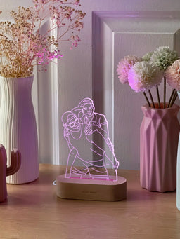 Extra Personalized Glass for Vector Lamp (Glass Only)