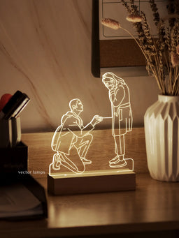 Rectangle Vector Lamp