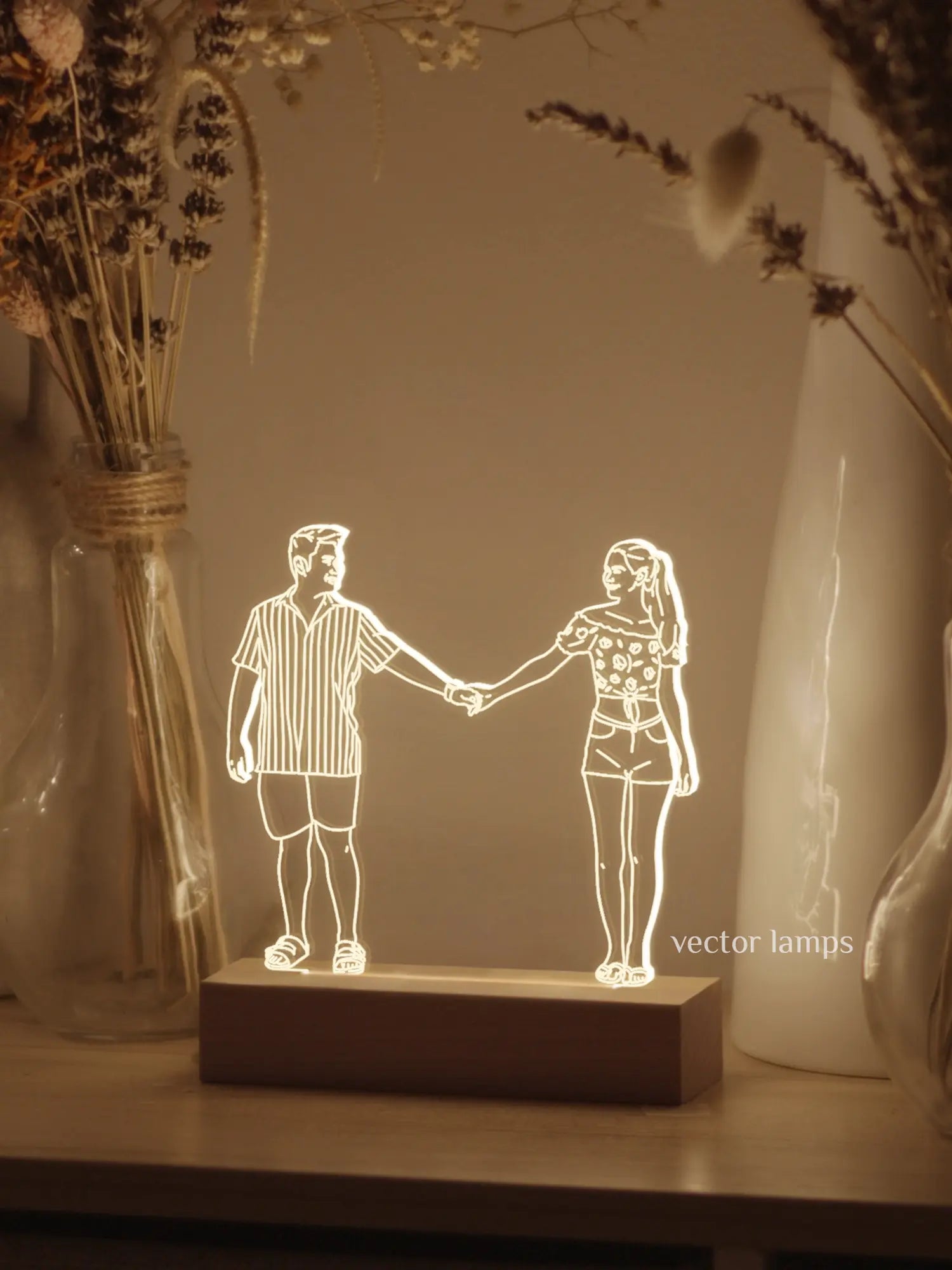 Rectangle Vector Lamp
