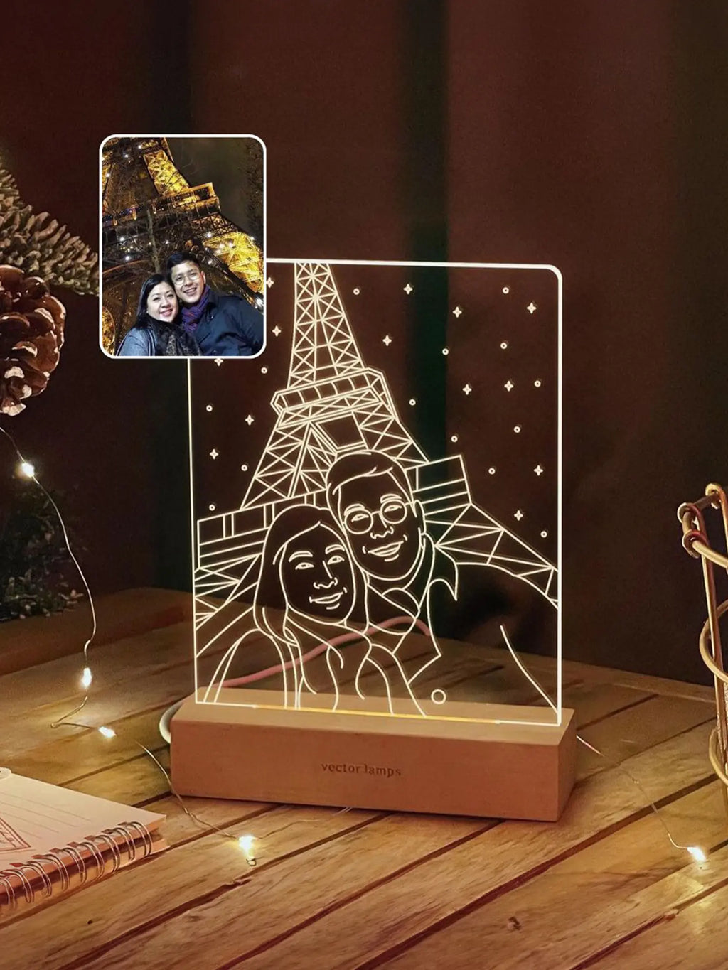 Rectangle Vector Lamp