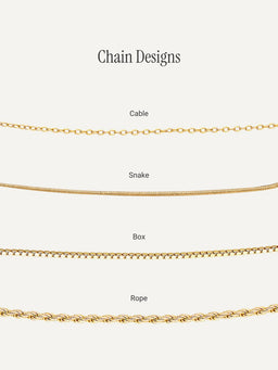 Entwine Initial Necklace