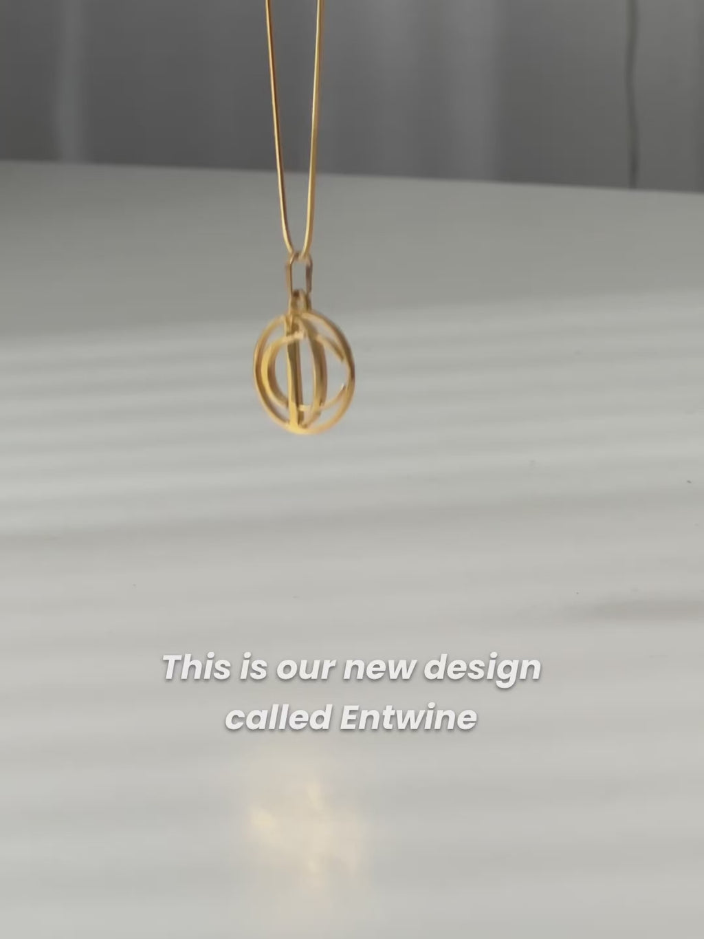 Entwine Initial Necklace