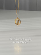 Entwine Initial Necklace